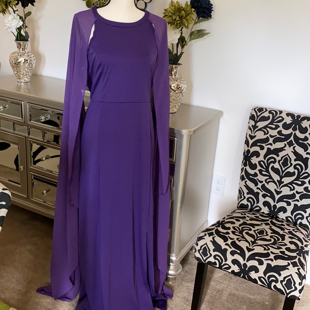 Batwing Long Dress